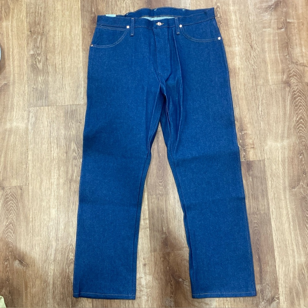 Wrangler Men's 36x30 Pro Rodeo Competition Jeans Blue Cowboy Cut Original Fit - Picture 2 of 11